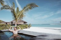 Mereka memang jarang mengunggah foto berdua saat babymoon. (Instagram/sabaidieter)