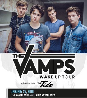 The Vamps Manggung di Jakarta 25 Januari 2016