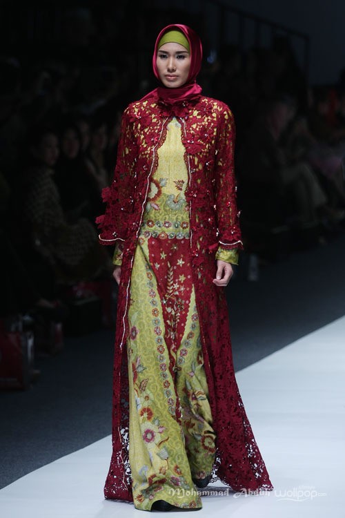 Chintami Atmanagara Trone. Jakarta Fashion Week 2016 at Senayan City. Jakarta. [Foto: Mohammad Abduh/Wolipop]