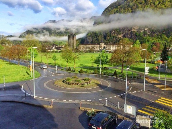 Interlaken, Kota Cantik Bak Negeri Dongeng di Swiss