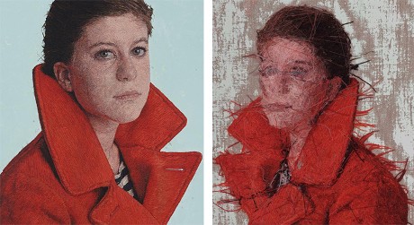 Seram! Lukisan Potret Cayce Zavaglia Tampak Hidup