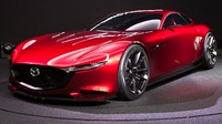 Dengan mobil ini Mazda berharap suatu hari bisa mewujudkan sebuah mobil dengan mesin di depan, berpenggerak roda belakang dengan desain yang cantik khas Mazda. Pool/dok. Mazda.