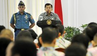 JK memberikan sambutan. Ist/HIPMI.