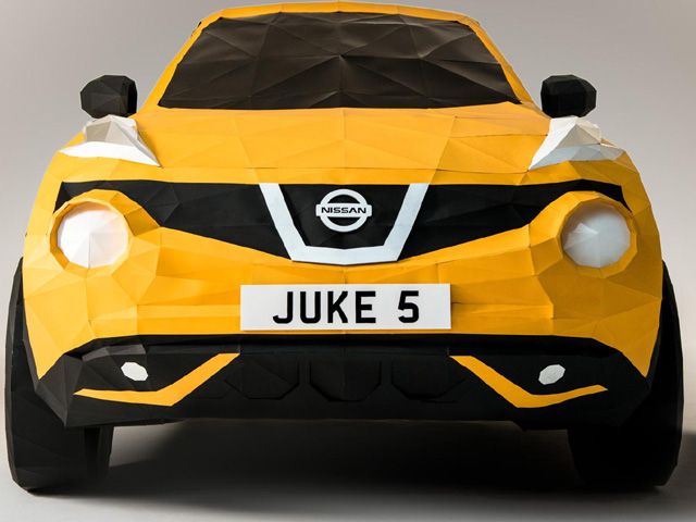 Nissan Juke dari Kertas Origami