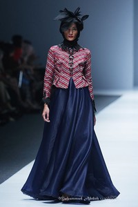Kursein Karzai Trone. Jakarta Fashion Week 2016 at Senayan City. Jakarta. [Foto: Mohammad Abduh/Wolipop]