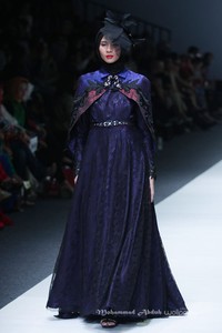 Kursein Karzai Trone. Jakarta Fashion Week 2016 at Senayan City. Jakarta. [Foto: Mohammad Abduh/Wolipop]