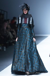 Kursein Karzai Trone. Jakarta Fashion Week 2016 at Senayan City. Jakarta. [Foto: Mohammad Abduh/Wolipop]