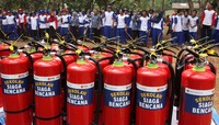 Acara dimulai dengan apel dan pengarahan. Lamhot Aritonang/detikFoto.