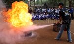 Siswa SMA Ikut Simulasi Siaga Bencana
