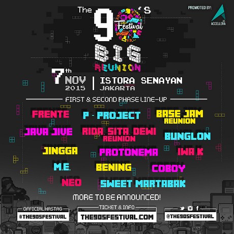 Siap Malam Mingguan Sambil Nostalgia di The 90s Festival?