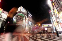 Shinjuku adalah pusat perniagaan dan pemerintahan, sekaligus lokasi salah satu stasiun pergantian (interchange) transportasi umum terbesar di Tokyo, Stasiun Shinjuku.