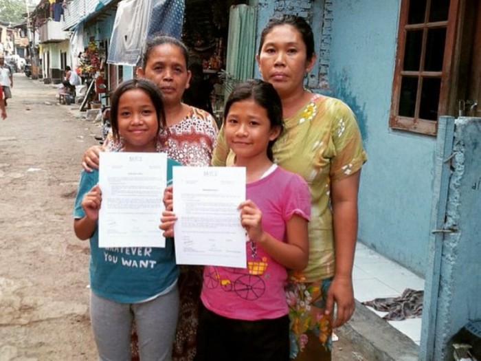 Dua Anak Bantaran Kali Ciliwung Raih Beasiswa Balet