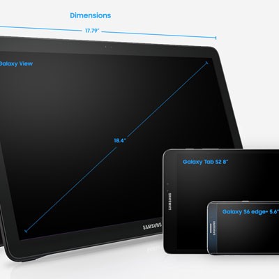 Tablet Super Jumbo Galaxy View