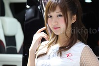 Aih, cantiknya SPg di Booth Toyota Auto Body.