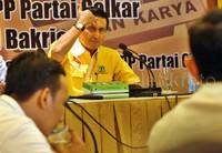 Menurutnya yang mendesak sekarang ini adalah memenangkan pilkada di daerah dan melaksanakan program pembangunan daerah setelah APBN 2016 disetujui. Lamhot Aritonang/detikFoto.