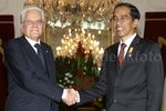 Jokowi Terima Kunjungan Presiden Italia