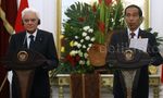 Jokowi Terima Kunjungan Presiden Italia