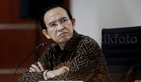 Suryadharma Ali menjalani sidang lanjutan dengan agenda mendengarkan keterangan saksi.