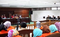 Ramadhan memberikan kesaksian.