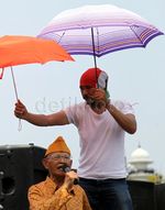 Veteran dan Purnawirawan Demo di Depan Istana