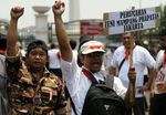 Veteran dan Purnawirawan Demo di Depan Istana