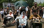 Veteran dan Purnawirawan Demo di Depan Istana