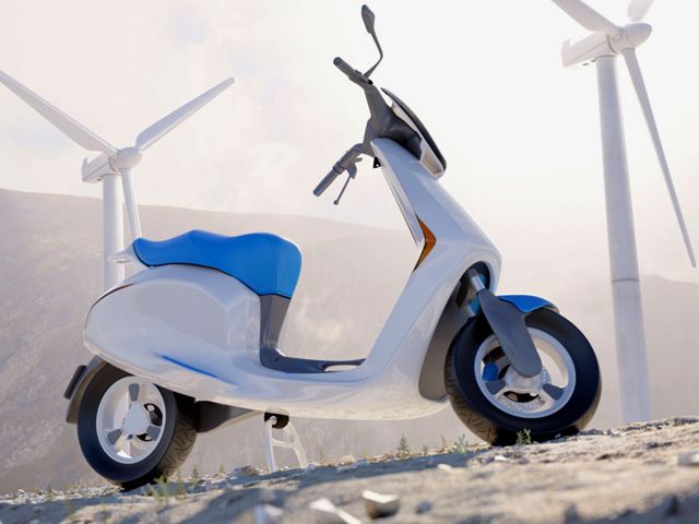 Motor Listrik Futuristik Belanda