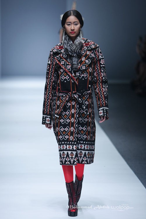 Merdi Sihombing Beginning Ethical Fashion. Jakarta Fashion Week 2016 at Senayan City. Jakarta. [Foto: Mohammad Abduh/Wolipop]