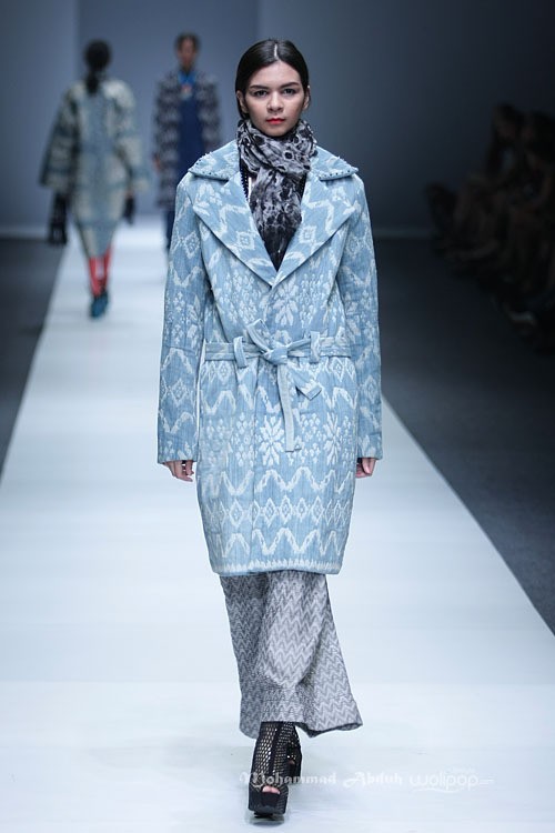 Merdi Sihombing Beginning Ethical Fashion. Jakarta Fashion Week 2016 at Senayan City. Jakarta. [Foto: Mohammad Abduh/Wolipop]