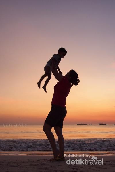 Begini Penampakan Pantai Kuta Bali Di Kala Sepi