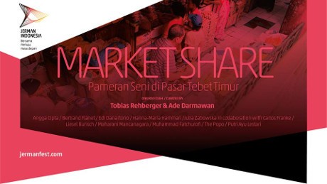10 Seniman Jerman-Indonesia Pameran di Pasar Tebet Timur