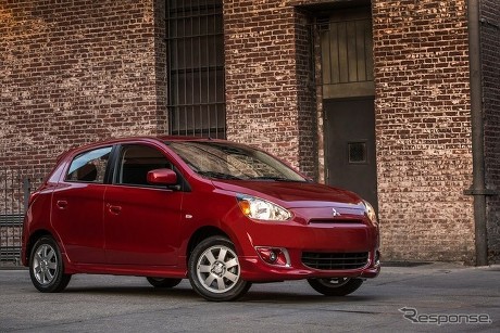 Debut Perdana Mitsubishi Mirage Anyar di Los Angeles