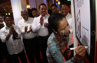 Pameran tersebut dibuka oleh Menteri BUMN Rini Sumarno, Selasa (10/11/2015).