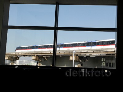 Monorel Tokyo, Sarana Transportasi di Bandara Haneda