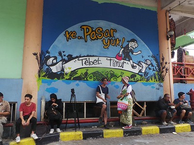 Ada Pameran Seni Lho di Pasar Tebet Timur!
