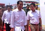 Jokowi Luncurkan Kapal Angkutan Sapi
