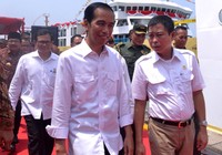 Kapal ini milik kementerian perhubungan (Kemenhub). Cahyo/Setpres.