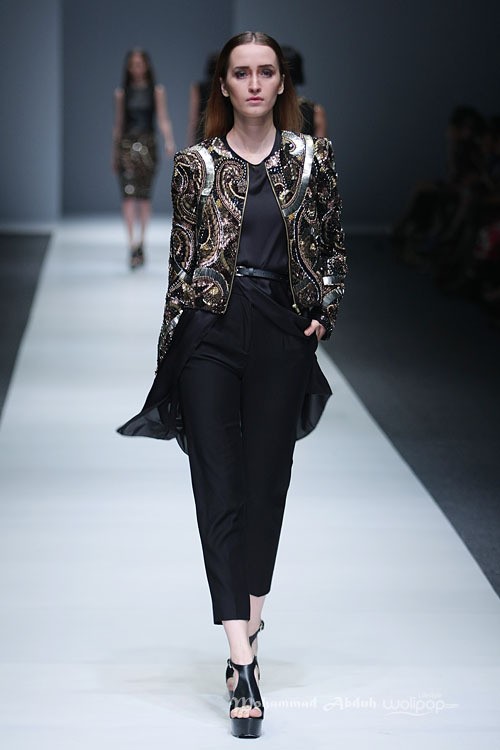 Yosafat Dwi Kurniawan Jakarta Fashion Week 2016 at Senayan City. Jakarta. [Foto: Mohammad Abduh/Wolipop]