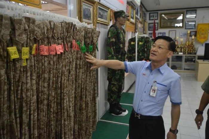 Seragam Militer Made in Sukoharjo Laris di Timur Tengah