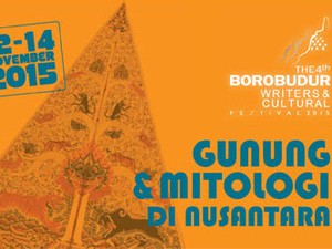 Borobudur Writers and Cultural Festival 2015 Digelar 12-14 November