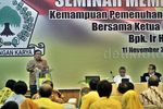 Menkeu Bicara APBN 2016 di Kantor Golkar