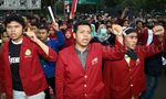 Mahasiswa Demo Jokowi-JK di Istana