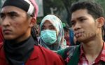 Mahasiswa Demo Jokowi-JK di Istana