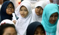 Kegiatan ini dihadiri 1.000 anak yatim.