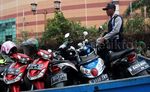 Ratusan Sepeda Motor Terjaring Razia Parkir Liar