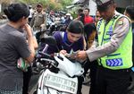Ratusan Sepeda Motor Terjaring Razia Parkir Liar