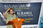 Rizal Ramli Beri Kuliah Umum di Yayasan Al Masoem