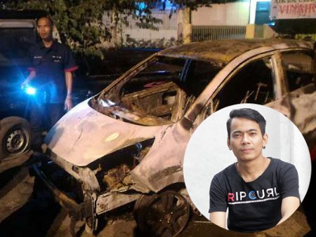 Pasca Insiden Mobil Terbakar, Aris eks Idol dan Istri Telah Pulih dari Syok
