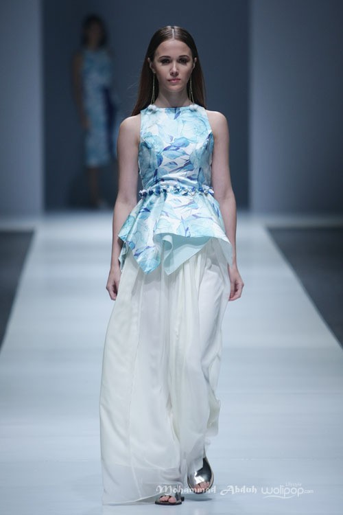 Tertia Endah Jakarta Fashion Week 2016 at Senayan City. Jakarta. [Foto: Mohammad Abduh/Wolipop]
