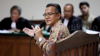 Tripeni menjalani sidang lanjutan di Pengadilan Tipikor, Jakarta, Kamis (12/11/2015).